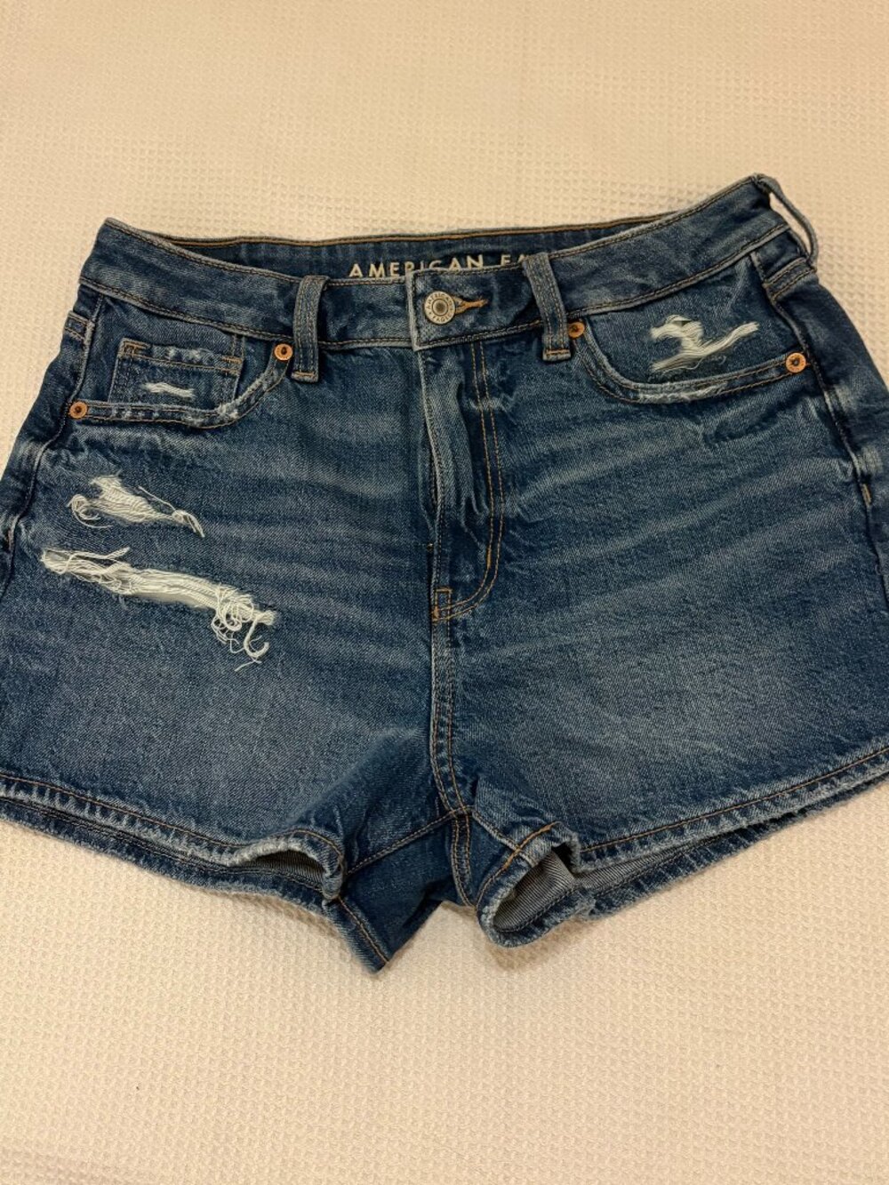 American Eagle High Rise Mom Shorts